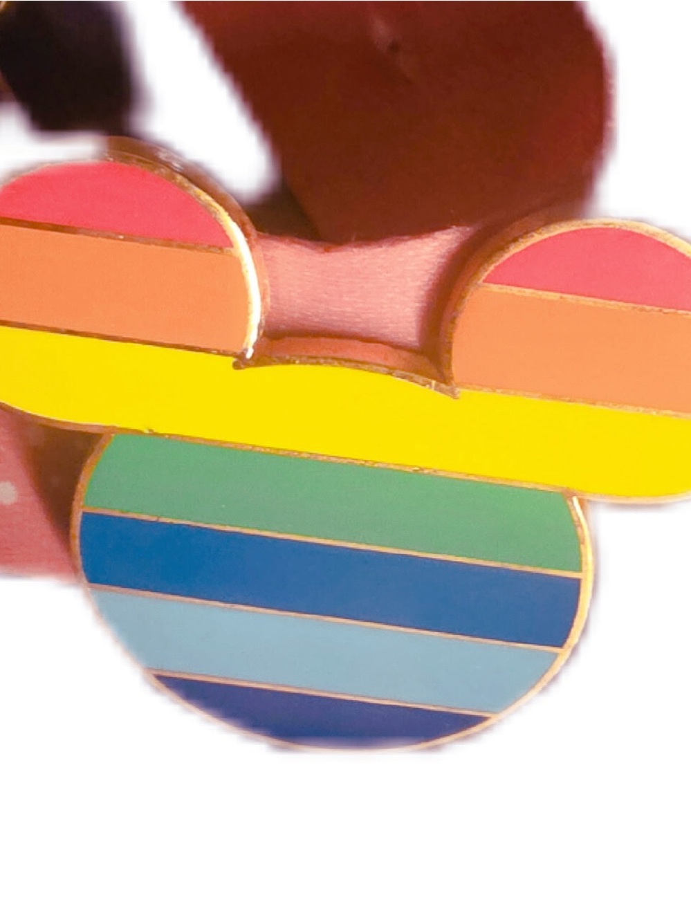 Rainbow Mickey Disney pin